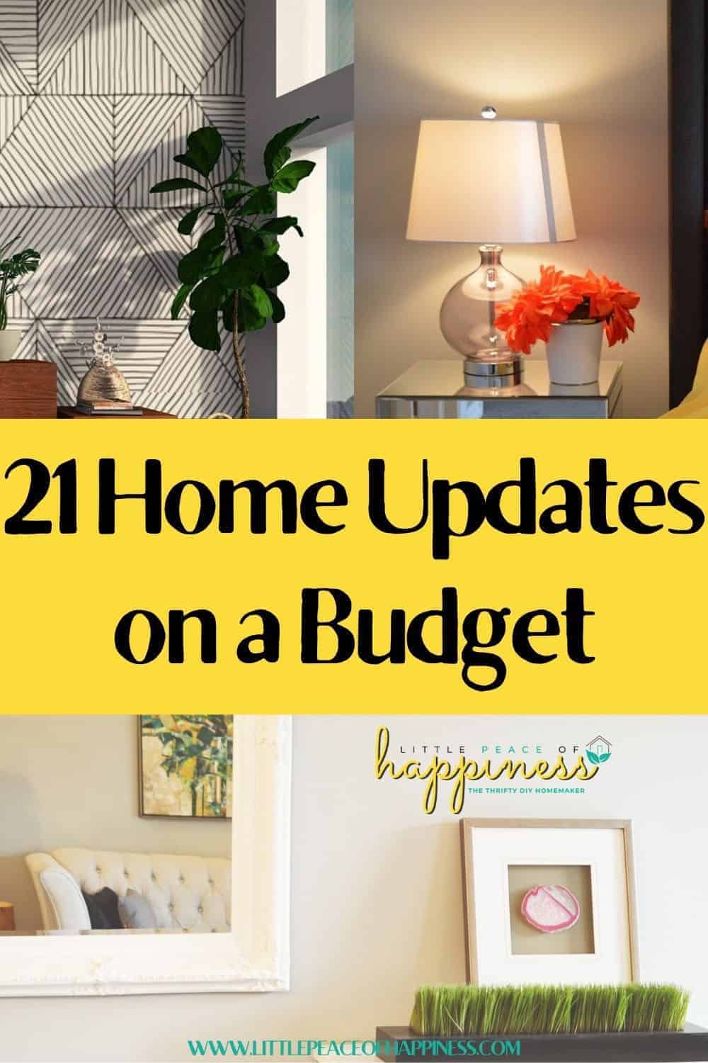 21 budget home updates