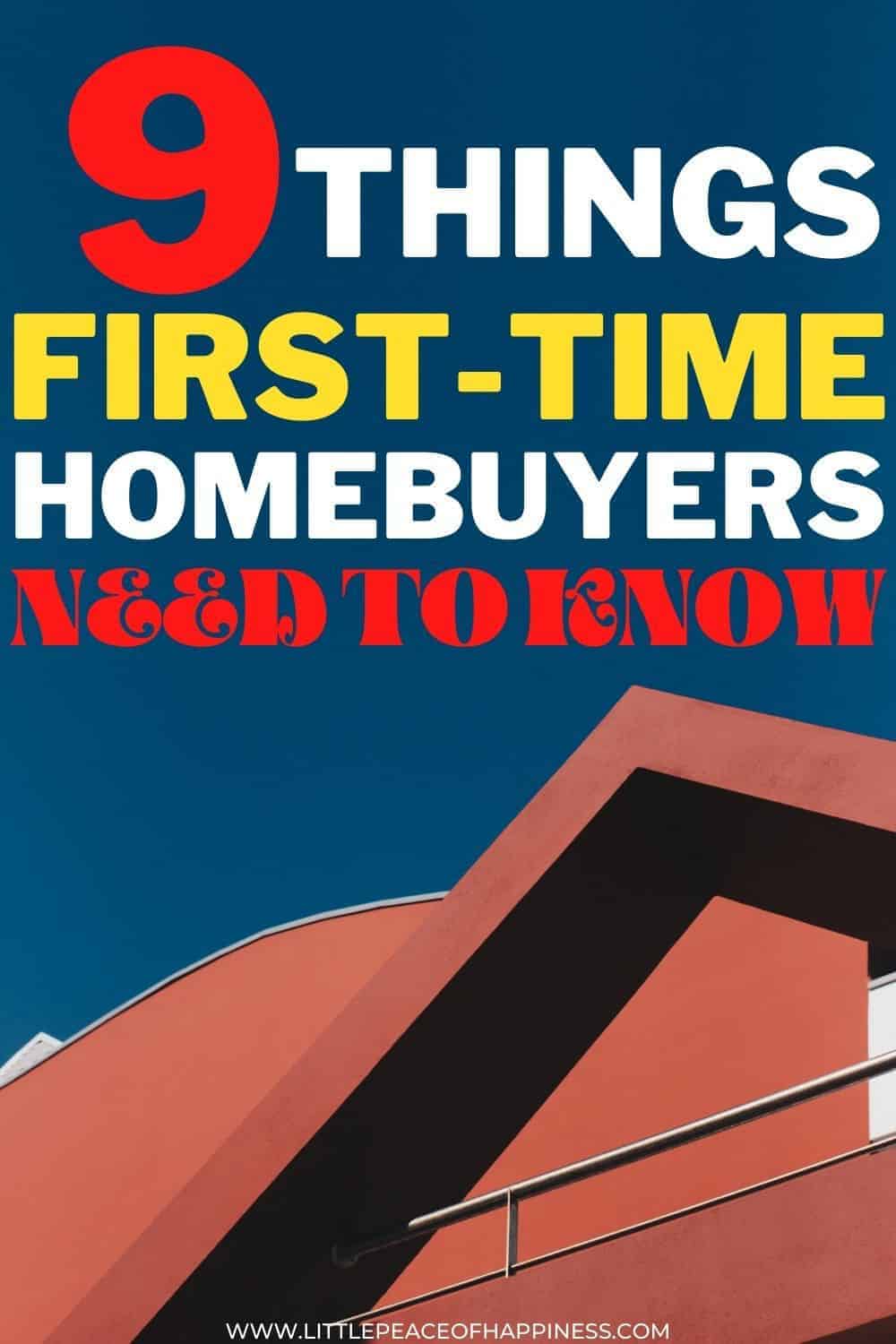 tips for homebuyers