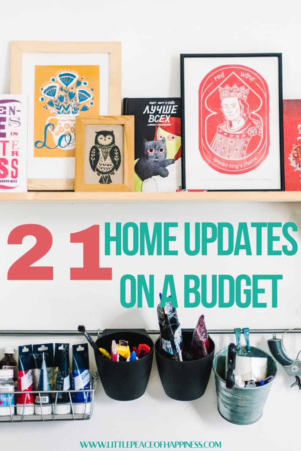 21 home updates on a budget