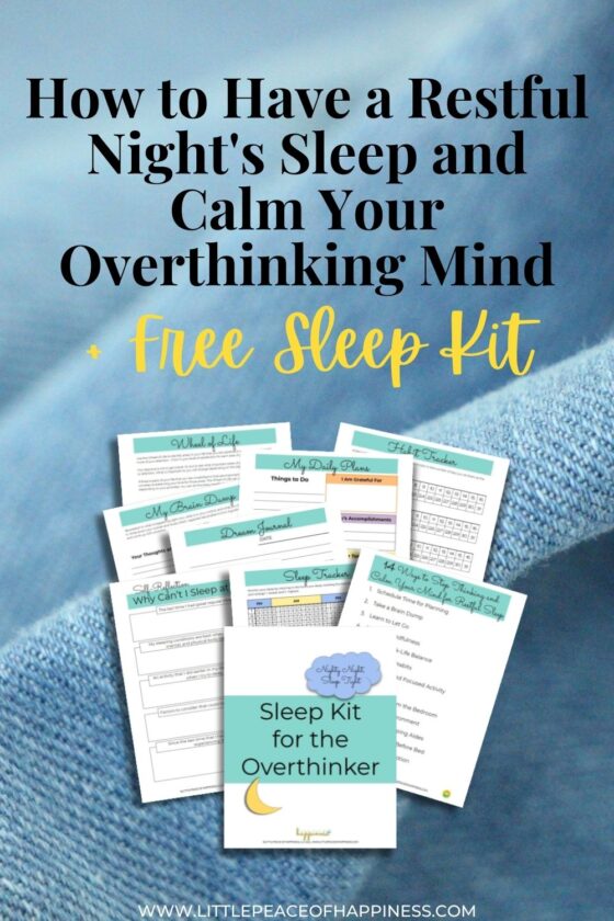How To Have A Restful Night's Sleep And Calm Your Overthinking Mind ...