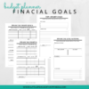 B&W Budget Planner Goals