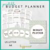 Nature Green Budget Planner PDF Printable