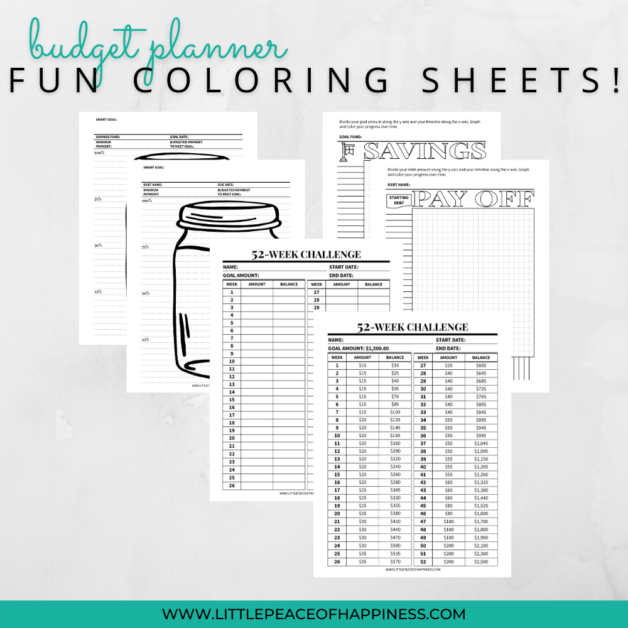Ultimate Budget Planner Templates To Manage Finances | US Letter &amp; A4 ...