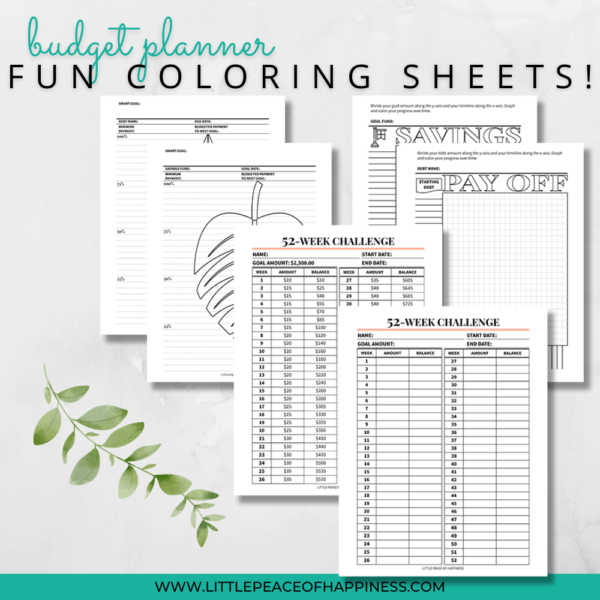 Ultimate Budget Planner Templates To Manage Finances | US Letter &amp; A4 ...