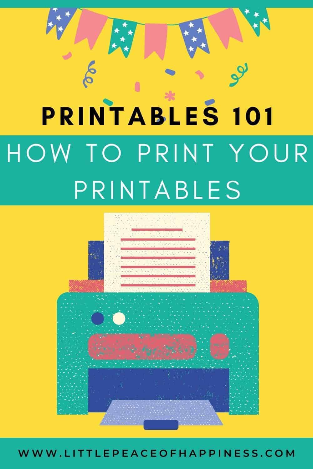 how to print your printables