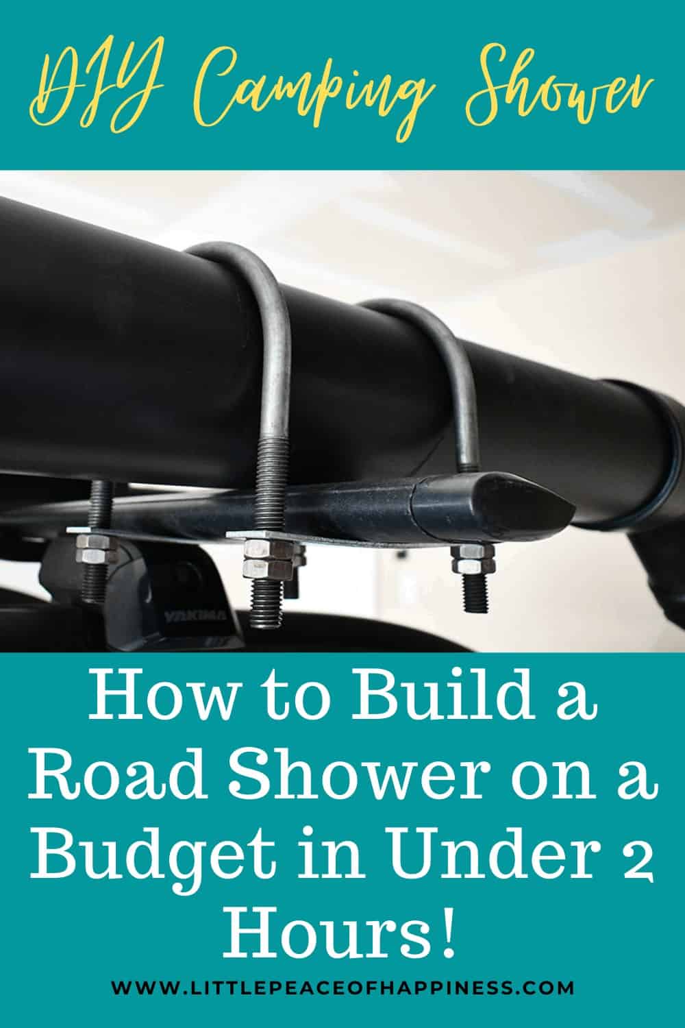 How to build a solar camp shower