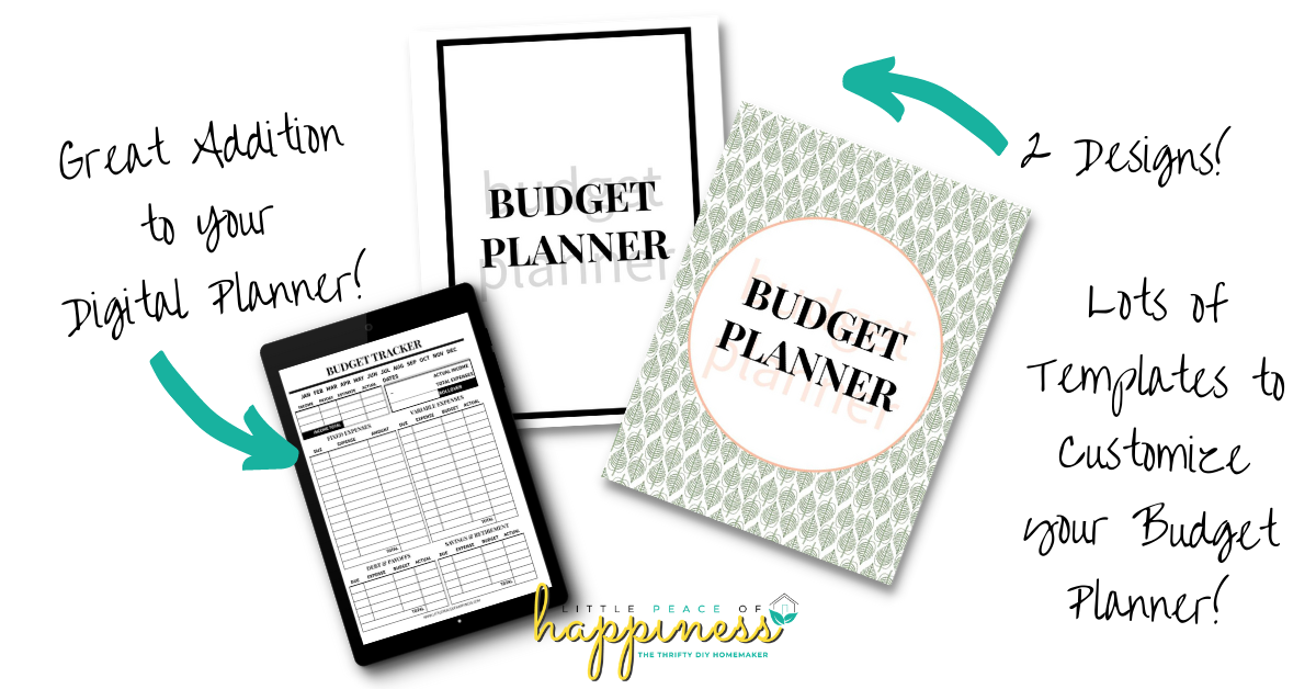 printable digital budget planner