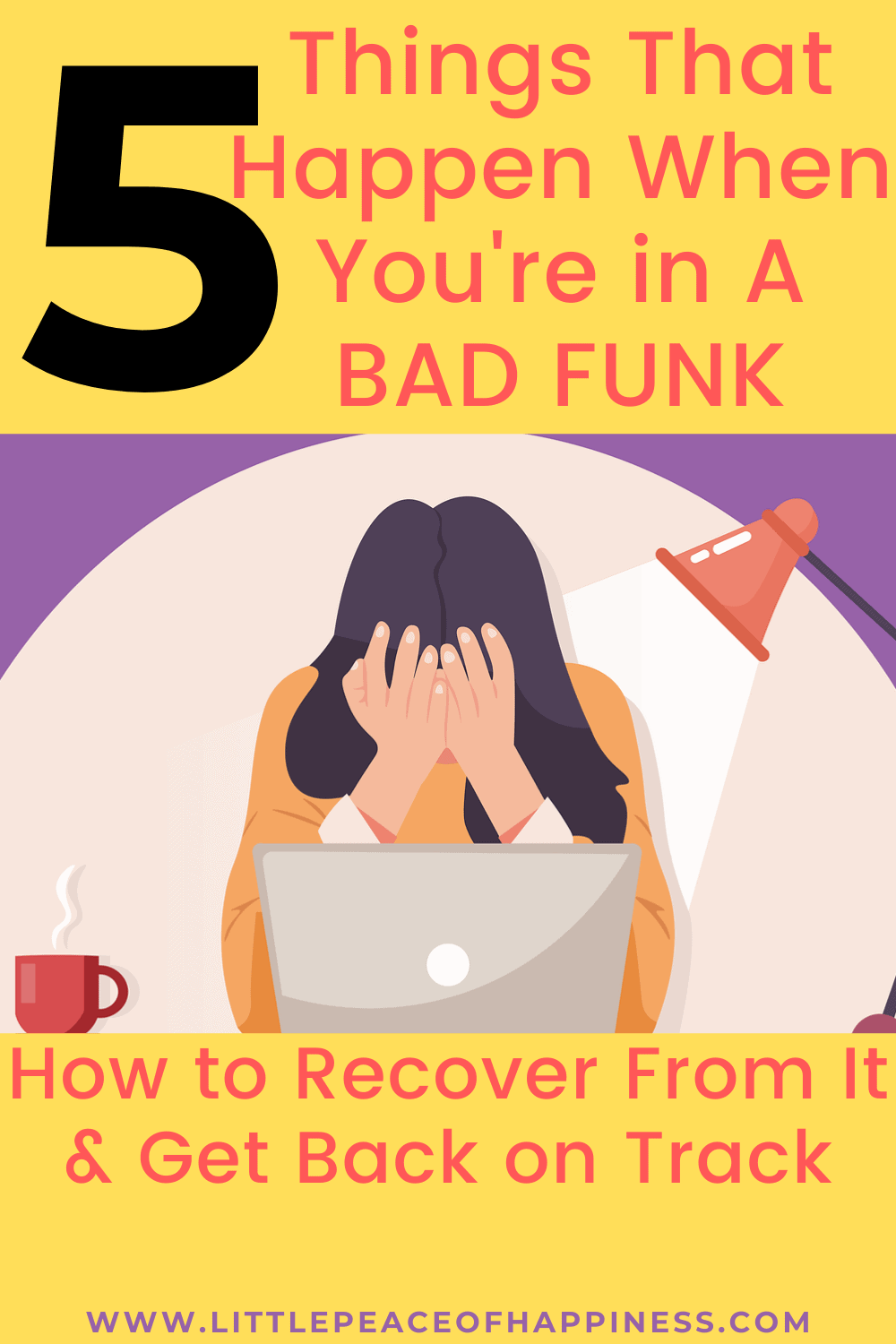 Being in a funk can affect your mental health if it’s left unchecked for a long time and taking care of your mental wellness is essential in living a happier life.