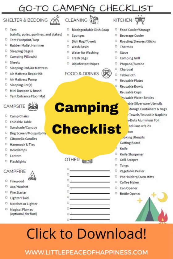 The Beginner’s Guide To Camping - Everything You Need To Know To Camp ...