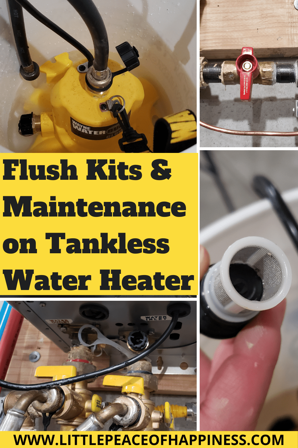 Flush Kits and Maintenance on Tankless Water Heater