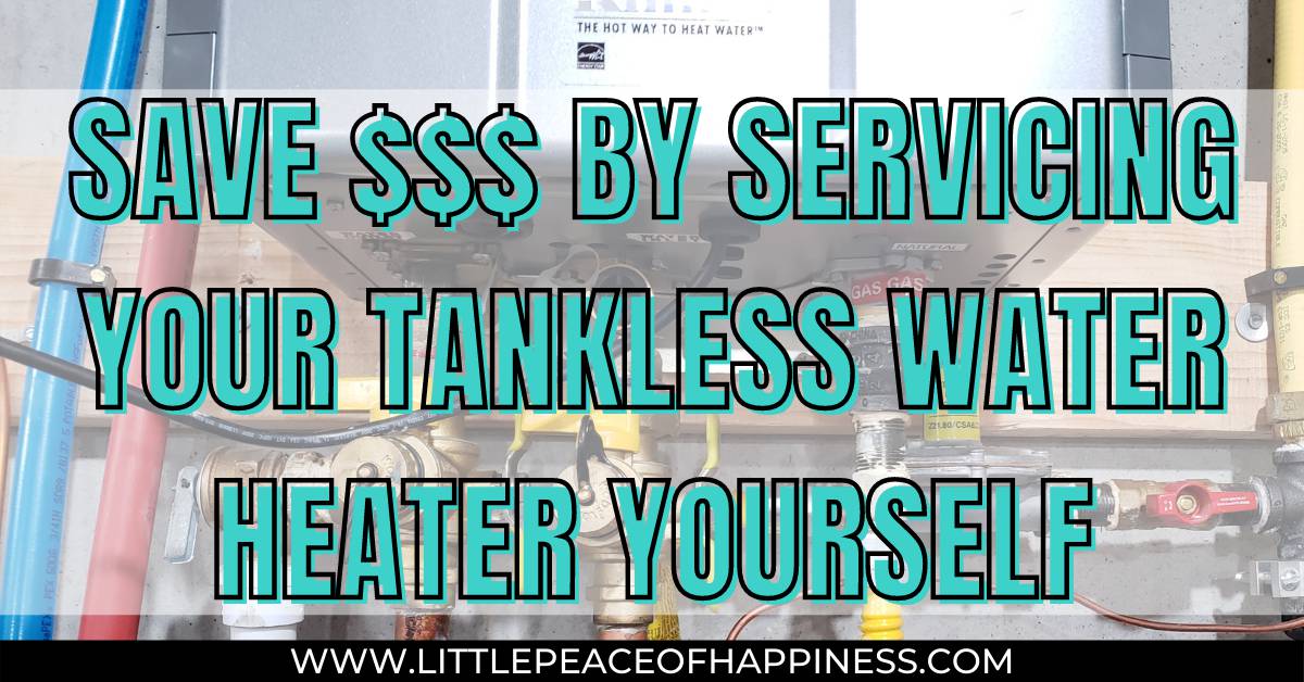 HOW TO SERVICE A TANKLESS WATERHEATER