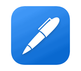 Noteshelf for ipad and android digital planning