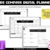 Black OneNote Digital Planner Week