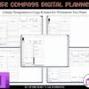 Blue OneNote Digital Planner Daily