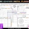 Boho OneNote Digital Planner Goal