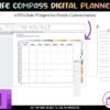 Boho OneNote Digital Planner Month