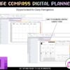Pastel OneNote Digital Planner MonthDash