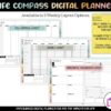 digital planner weekly layout
