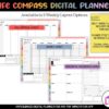 digital planner weekly layout