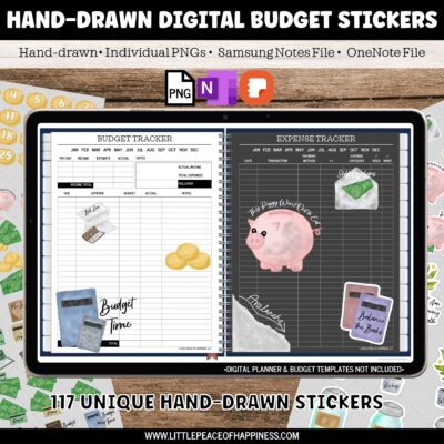Digital Budget Stickers