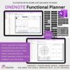 OneNote planner to boost productivity & organization! Functional planning to get things done, meet goals, & have life balance. OneNote Planner templates for ADHD, academic, and work professionals. Use on ipad, Android, Surface Pro, & PC.