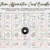 Mom Affirmation Cards Printable & Digital Positive Affirmations For new moms or seasoned moms, every mama can benefit from positive words of affirmation. Motherhood is hard and practicing daily affirmations will help boost a woman’s mental health.